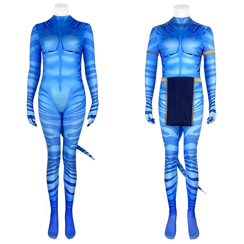 movie cosplay costume avatar costume for cosplay super quality avatar jumpsuit
