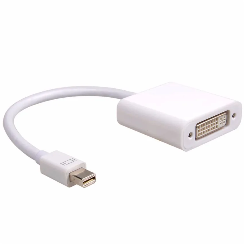 Mini DisplayPort DP Thunderbolt to DVI Adapter Cable for Macbook Pro Air iMac