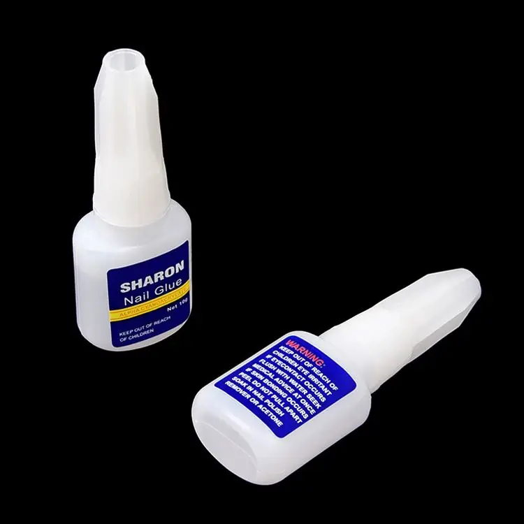 High quality Nail art tools rhinestone glue 10g acrylic false nail glue super strong liquid nail tip glue
