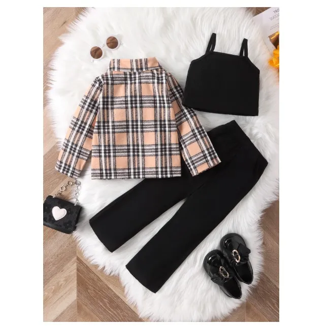 2023 New Fashion autumn kids clothing little girls clothes