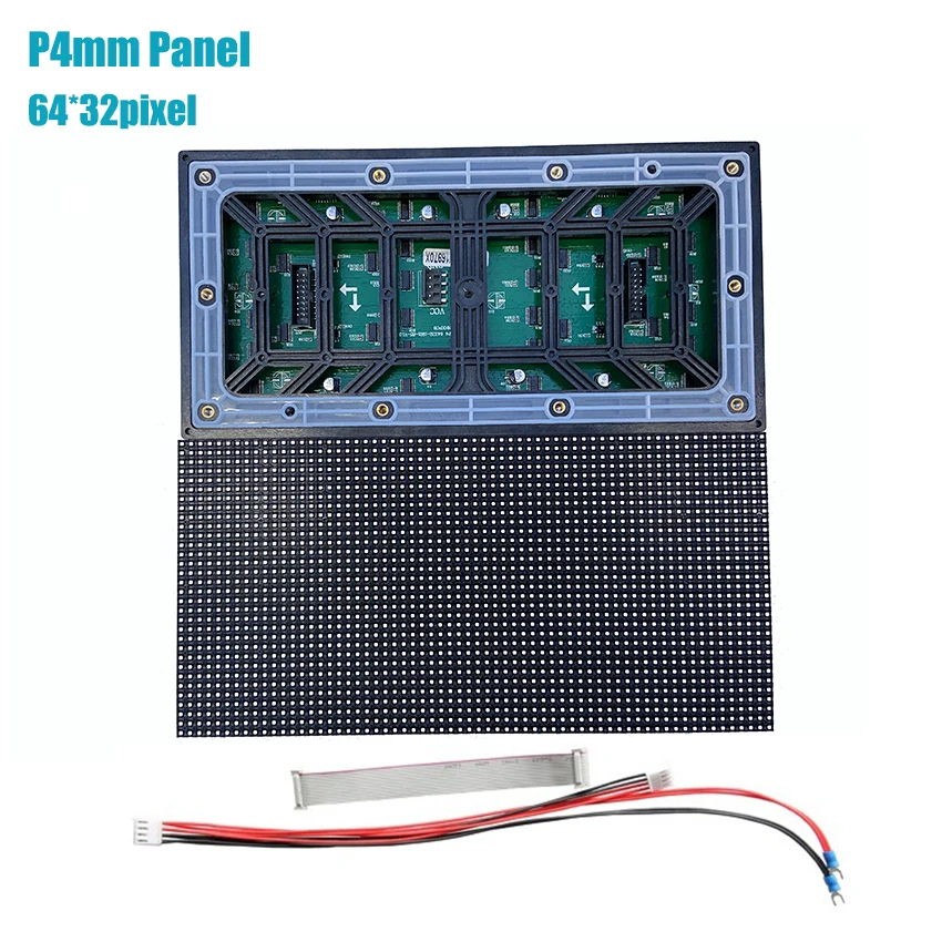 High brightness P4 outdoor SMD 256*128mm LED display panel P3.91 P4 P6 P8 P10 LED advertising rental module