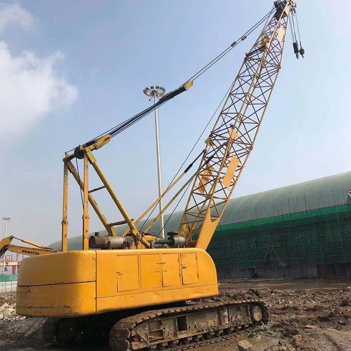 Грузоподъемность 52, грузоподъемность 50 тонн QUY50, б/у гусеничный кран