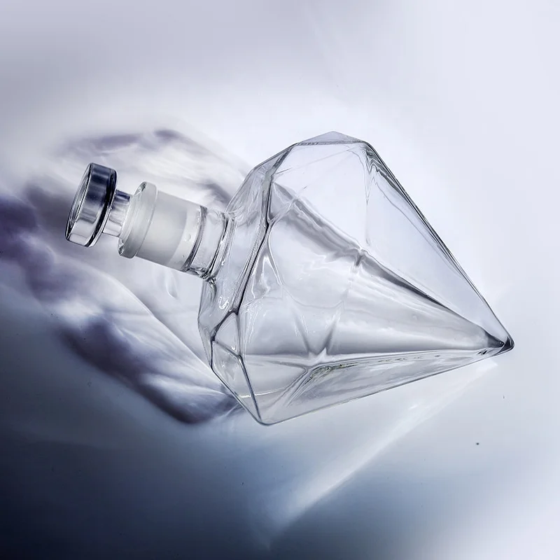 Diamond Shaped Whiskey Decanter