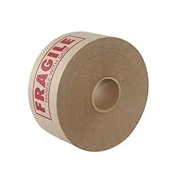 Starch glue Package Logo Custom Wet Water Adhesive Degradable Biodegradable Kraft Paper Tape