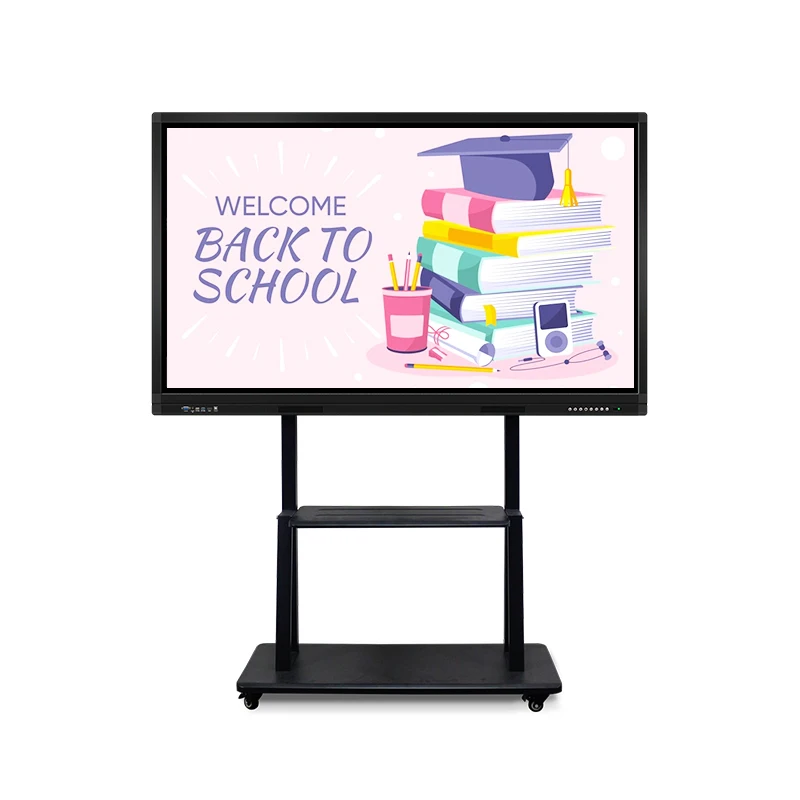 55 65 75 86 98 inch 4K Interactive flat panel smart tv board all in one interactive screen panel smart board  for school