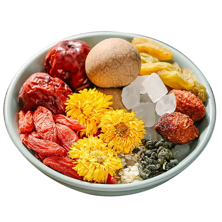 Flowers tea high quality China blooming flower detox combination tea health natural dried chrysanthemum mix tea