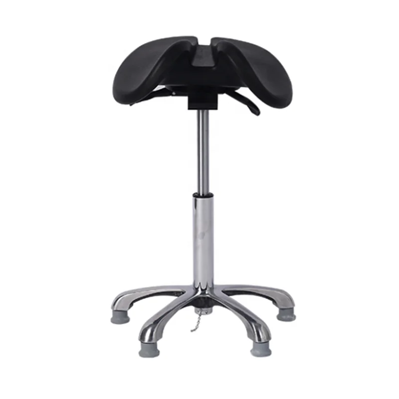 High Quality Black PU foam adjustable Antistatic laboratory Ergonomics Chair stool