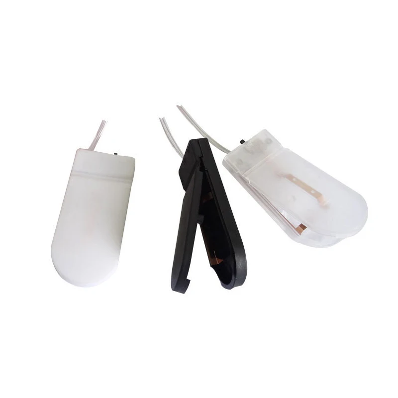 2 шт. держатель аккумулятора CR2032 6 в с проводными выводами и переключателем