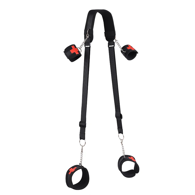 YoungWill Bondage BDSM Adult Toy with Leather Handcuffs Adult Flirting  Slave Role Play Bondage SM  Sex Toy for Couples