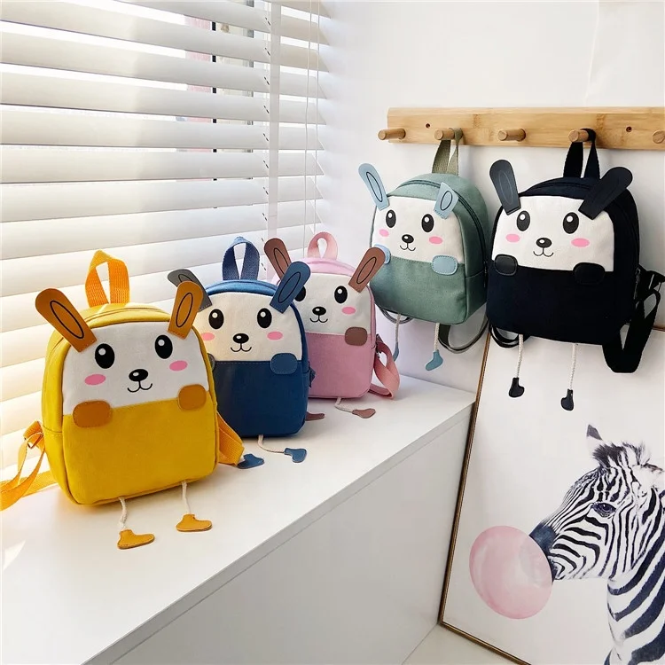 New Fashion Girls Boys Students Bag Cartoon Animal Kids Backpack Custom Backpack