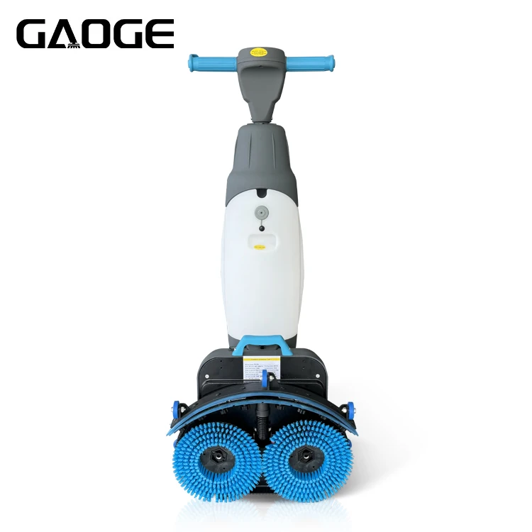 Gaoge GA02 32V 8/12Ah Lithium Battery Double-Brush Floor Cleaner for Small Commercial Spaces like Offices and Stores
