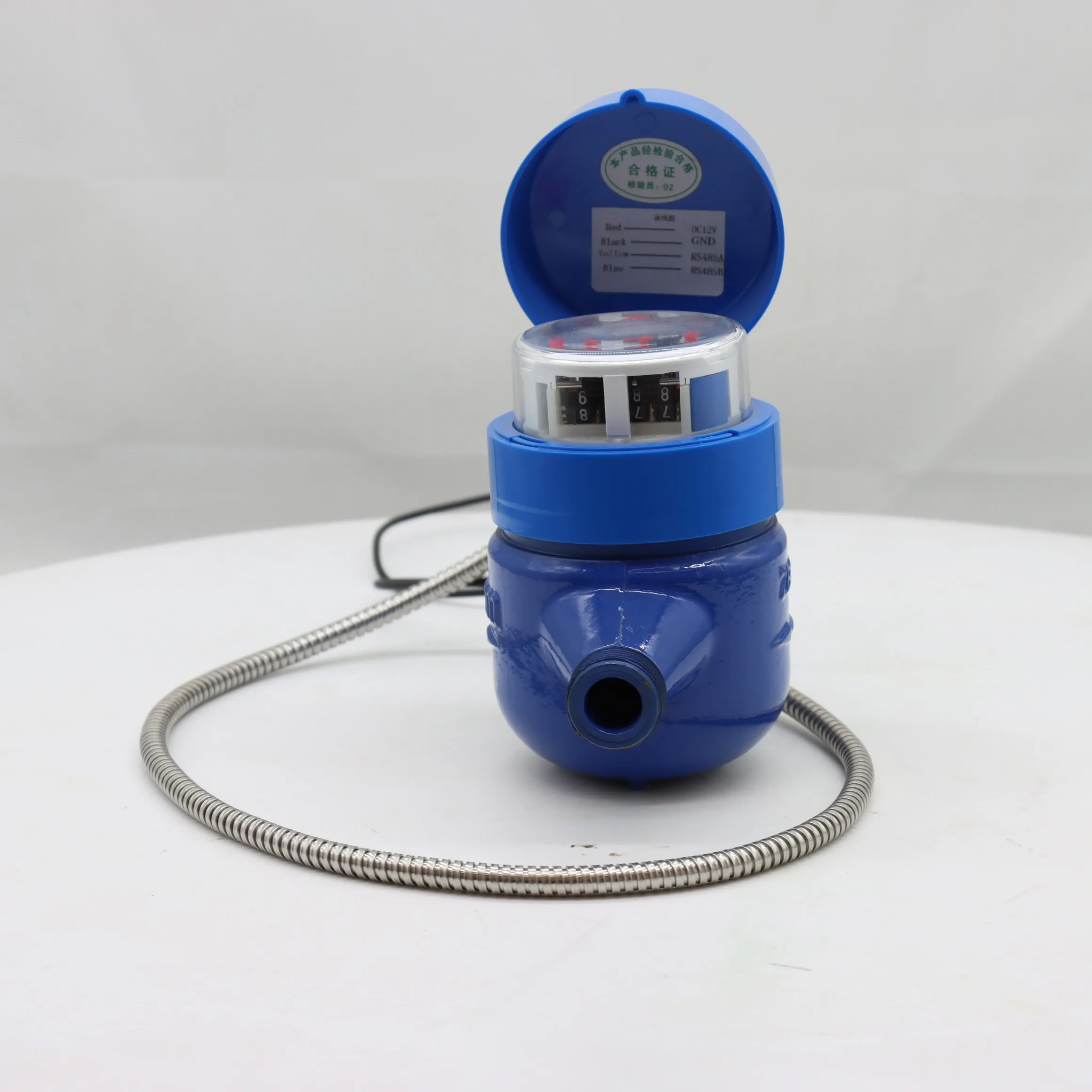 Высококачественный точный бытовой механический фотоэлектрический дистанционный измеритель холодной воды постоянного тока