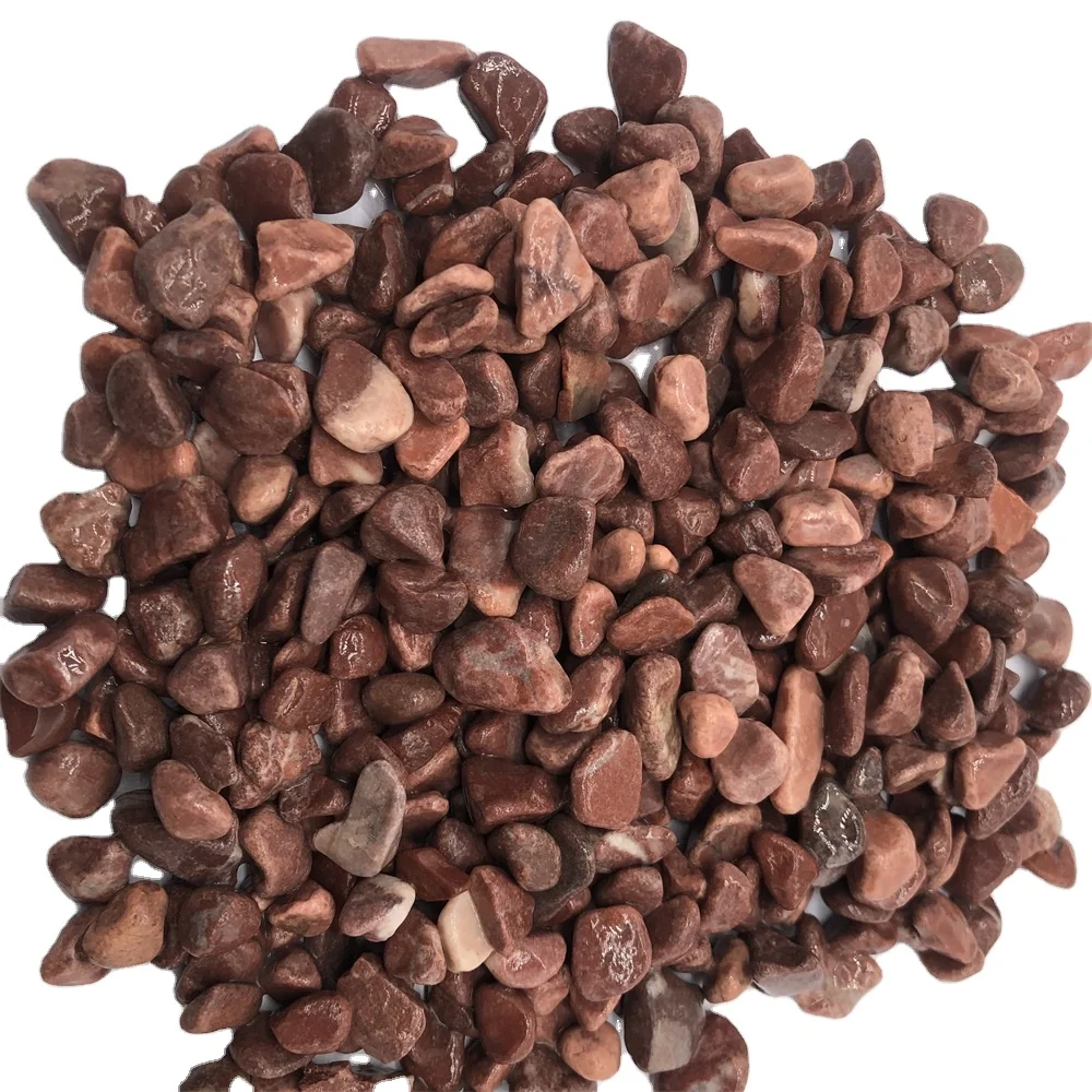 wholesale 3-6mm / 6-9mm / 9-12mm Green zeolite pebbles stone/ marble pavers cobblestone