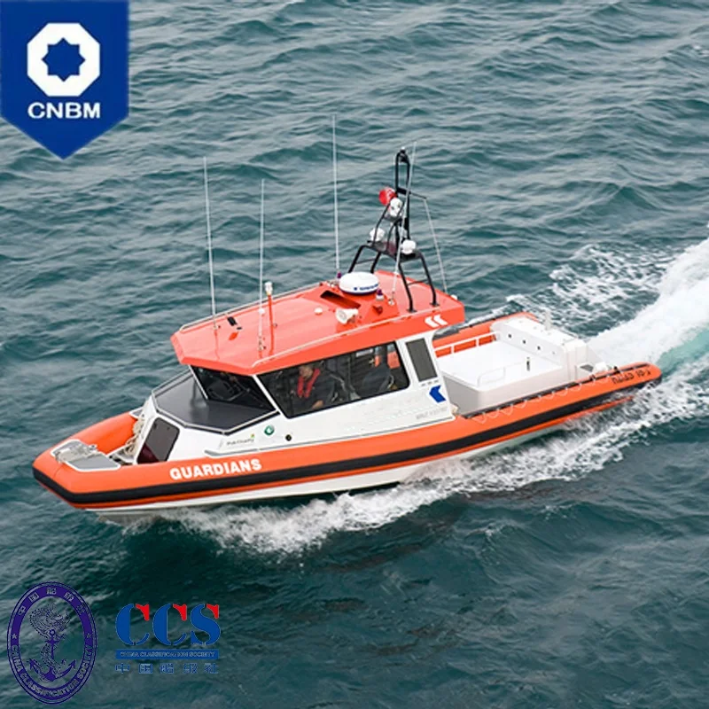 
35ft Build to Order High-speed Emergency Rescue SAR Welded 5083 Aluminum Ambulance Boat with Deep V Stepped Glider Type Hull 