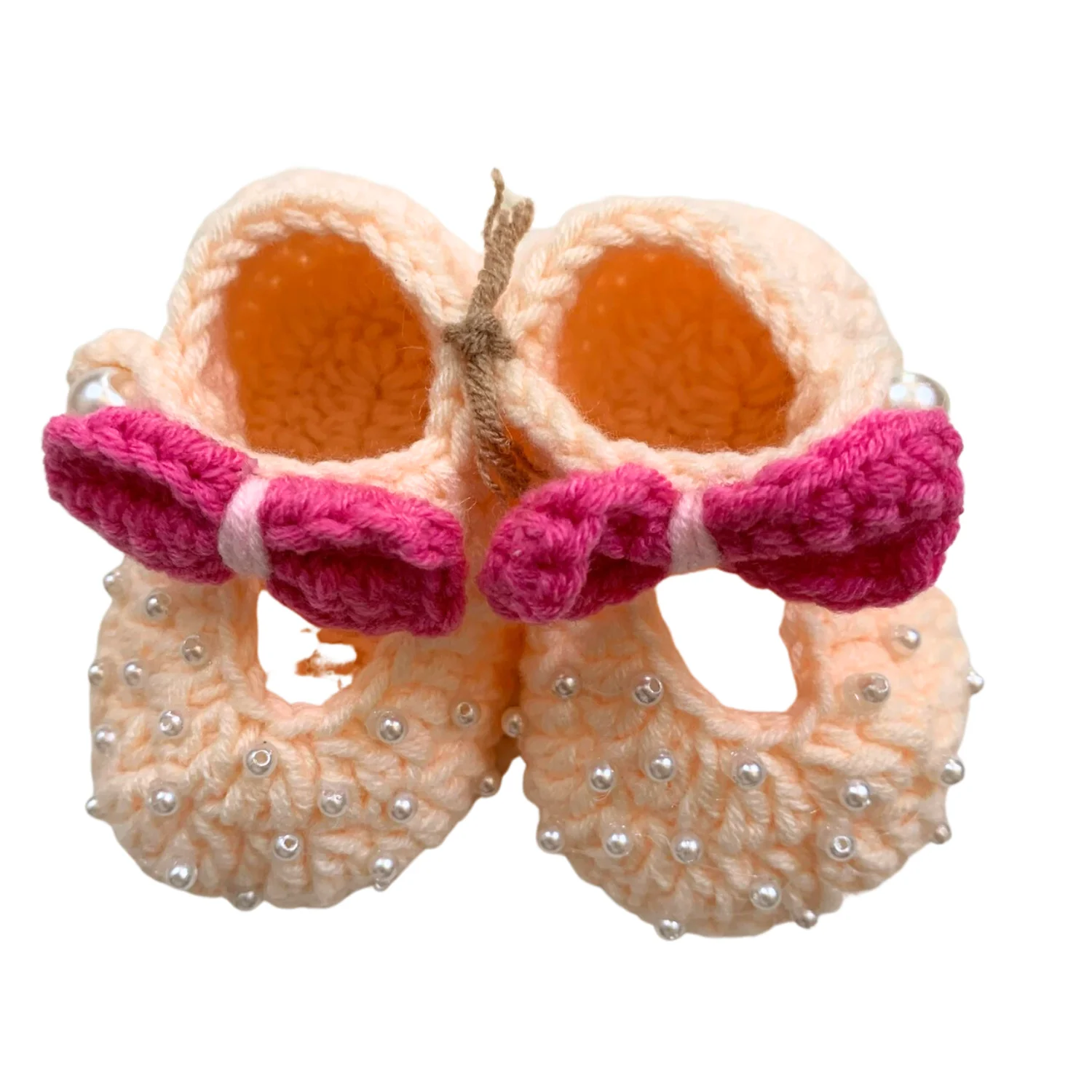 Hot New Christmas 2023 Hot Selling Baby Shoes For Newborn Girl Kids Comfortable Cotton Walking Crochet From Vietnam Manufacturer