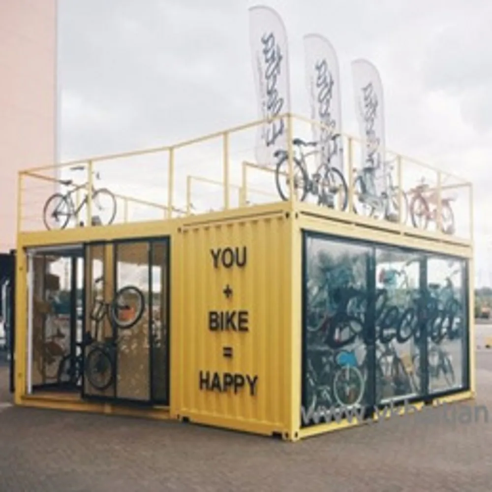 Портативная мини-доставка Для кофейни уличный контейнер для магазина сборный ресторан фаст-фуда розничный киоск дизайн