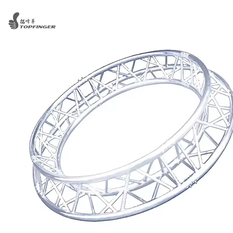 TFR High quality truss circle 2 meter diameter rotating lighting circle truss circle truss project