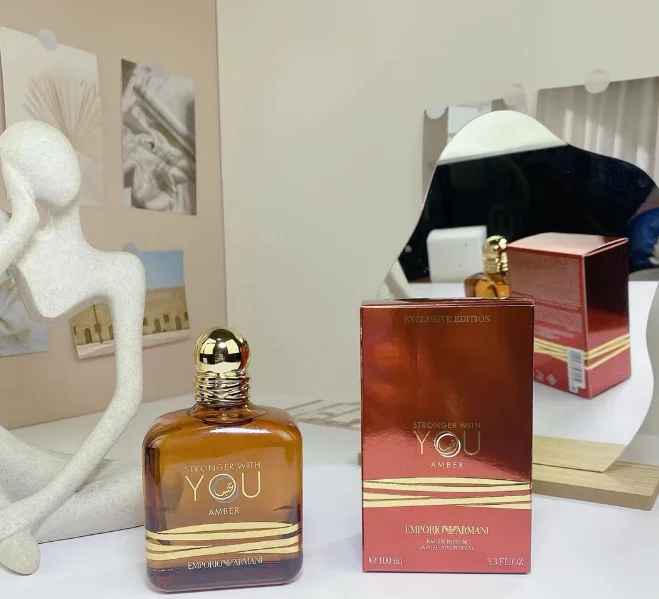 Top Brand Original Perfume Stronger With You Amber Long Lasting High Quality Wholesale Cologne 100ml EDP Unisex Perfume