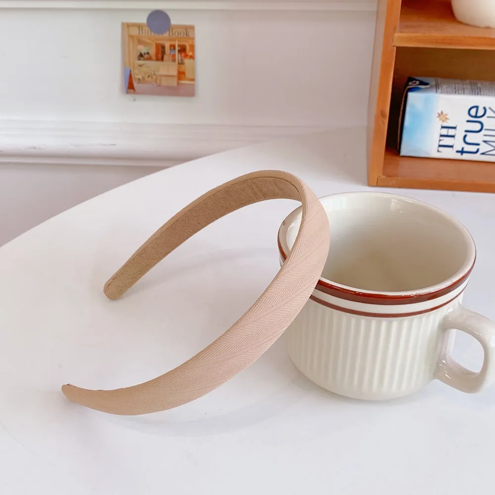 Tschick New Women Girls Sweet Colors Broadside Plush Hairbands Ladies Lovely Soft Hair Hoop Headbands Female Hair Accessories