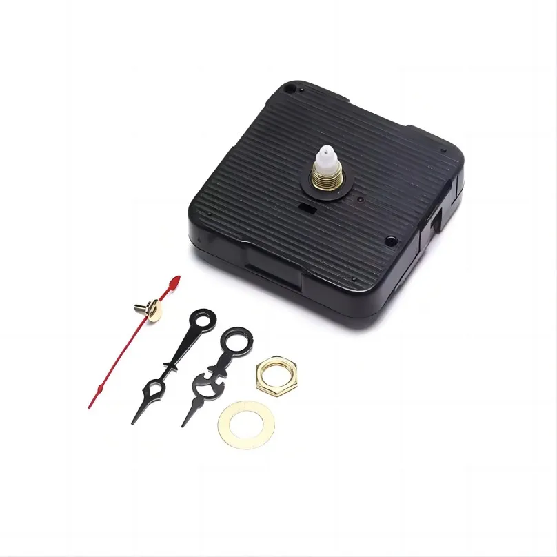 Wall clock machines universal quartz movement step sweep clock motor hands kits clock hanger mechanism
