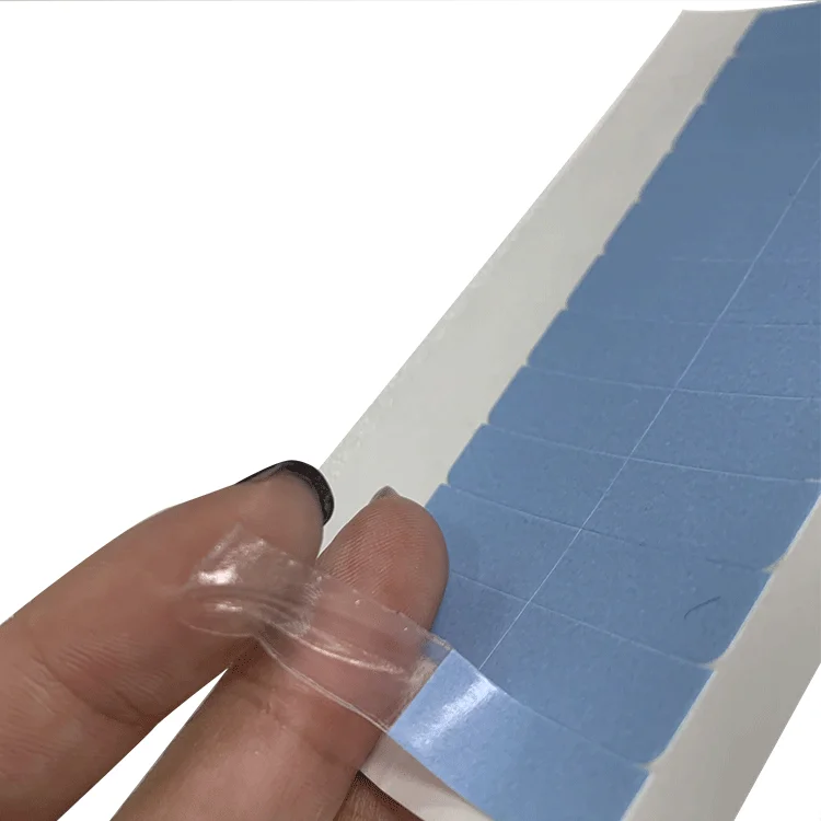 Extra Strong Double Sided Tape For Hair Extensions  Adhesive Wig Tape Blue Wig Tape