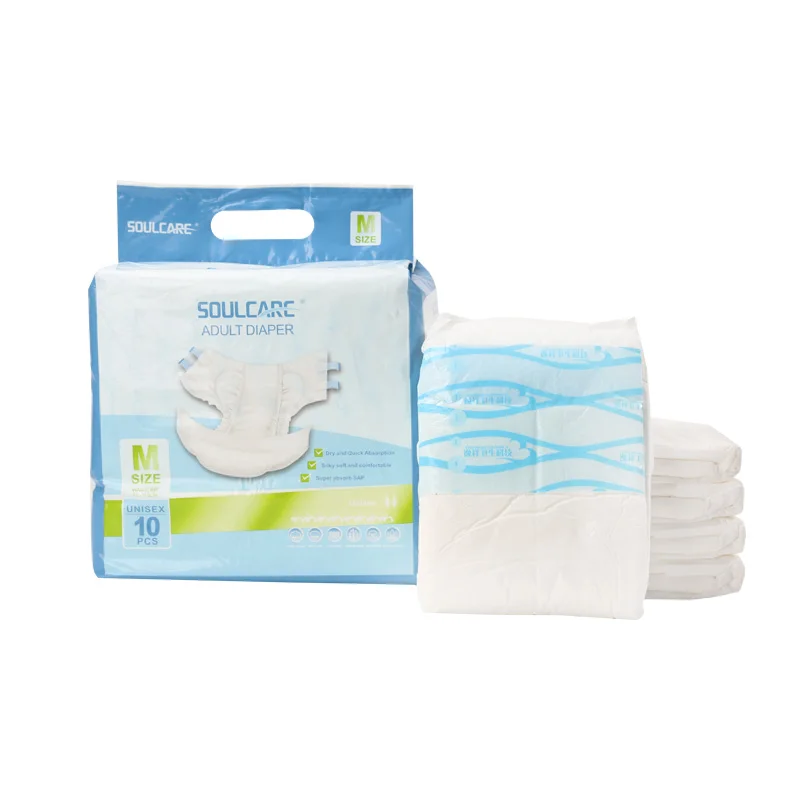Custom Printed Small Breathable Ultra Thin Soft Adult Diaper with in Japan