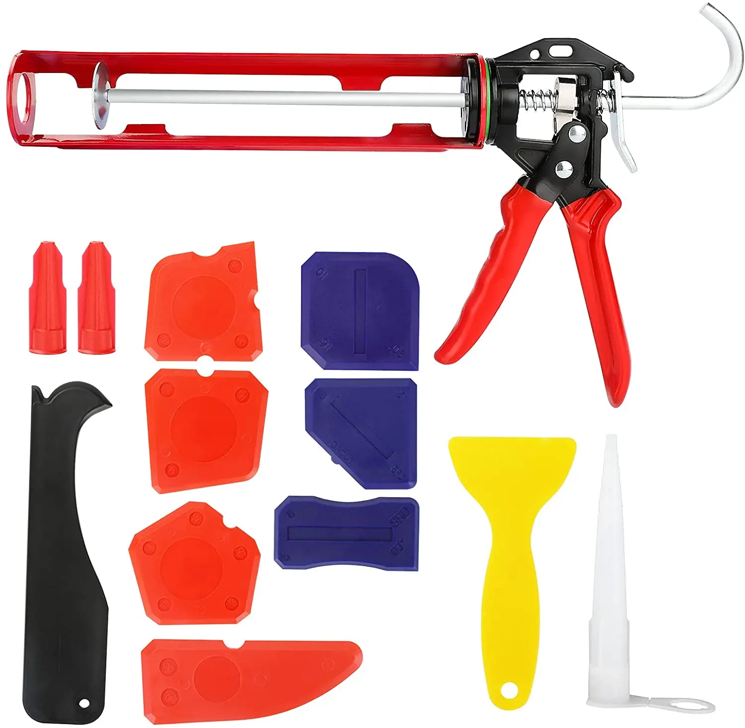 Профессиональный инструмент для силиконовой решетки 600 мл, силиконовый пластиковый беспроводной пистолет для герметизации