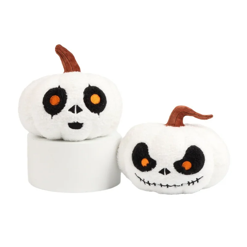 Hot Halloween Pumpkin Pillow Ghost Decoration Plush Toy Doll Claw Machine Wholesale Plush Toy Stuffed Ghost Doll