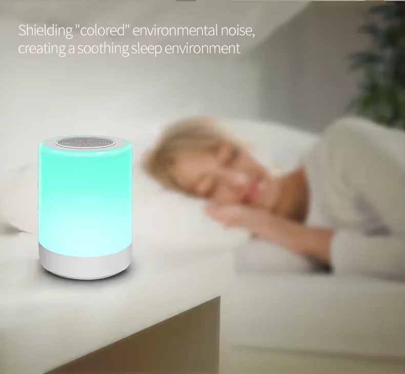 Portable White Noise Sound Machine Rechargeable Baby Sleep Machine Mini Sleeping Aid Speaker Portable Sleep Sound Baby