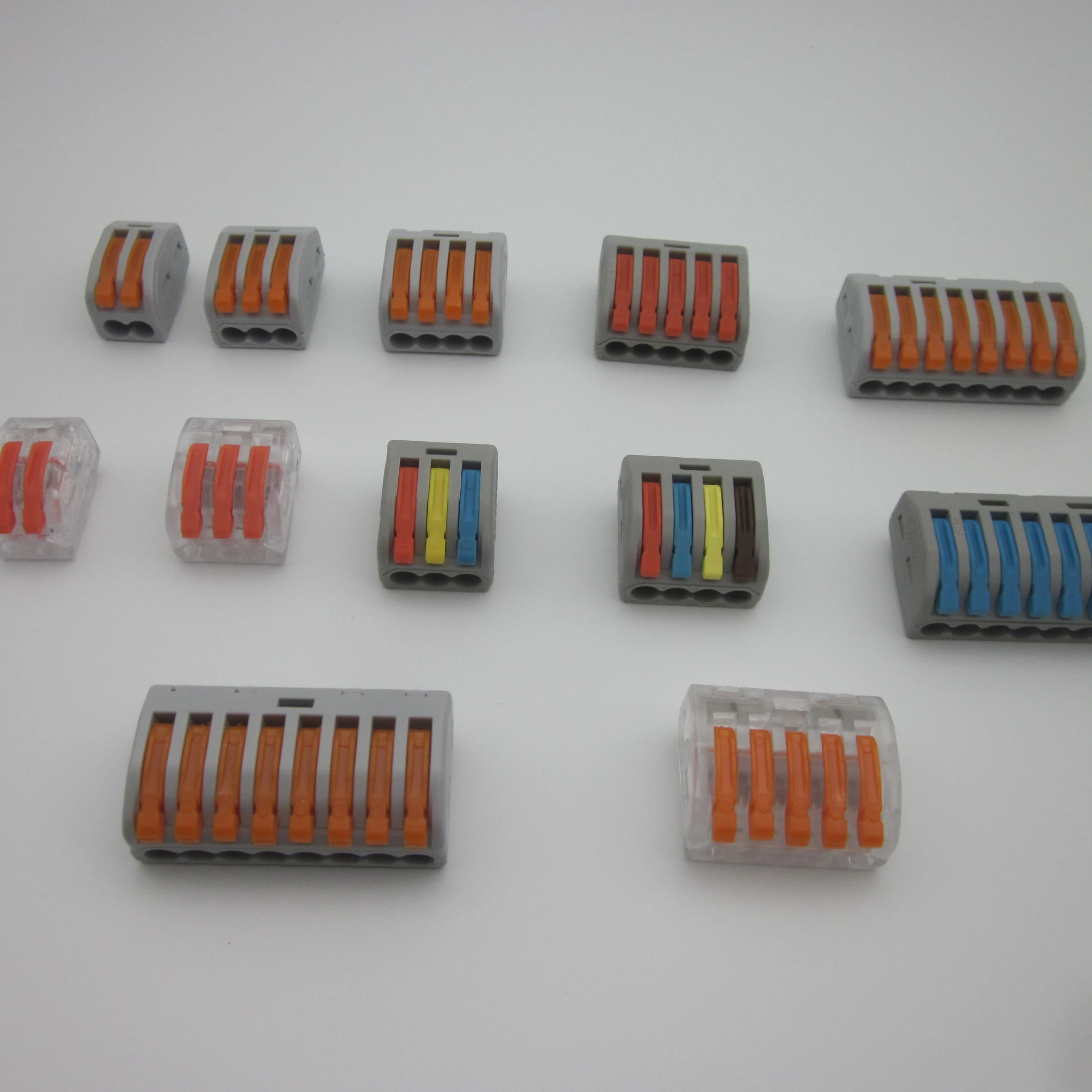 PCT-212 PCT-213 222-412 pct-214 pct-215 pct-218 Красочные Разъем 4 мм всех видов couductor клеммной колодки с рычагами