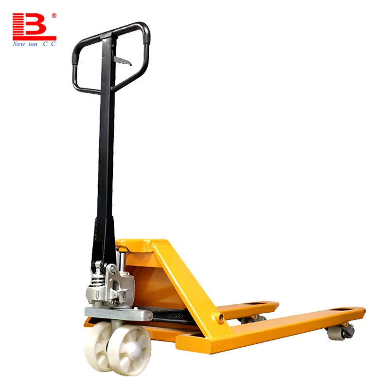 1 ton 5 ton 2.5 ton 2 ton 3 ton manual hydraulic fork lift small pallet truck forklift pallet loading and unloading hand trailer