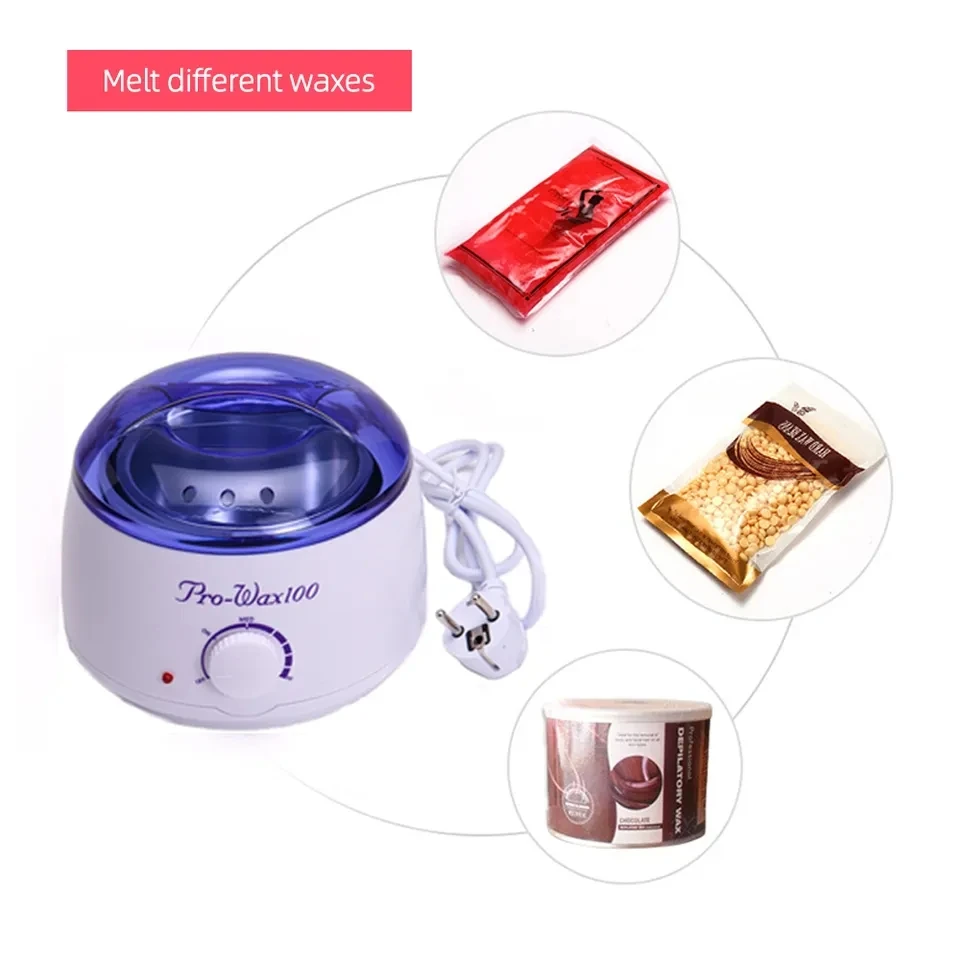 Best Sellers in Hair Waxing Warmer with Silicone Pot Paraffin Wax for Hand and Feet Hair Removal Device Electric Wax Heater