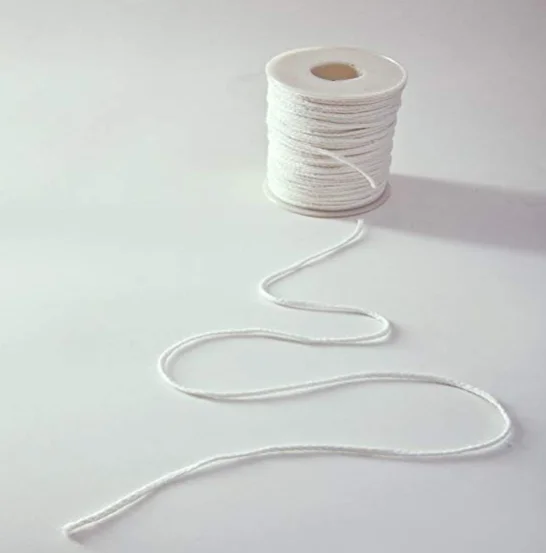 Cotton Square Braid Candle Wick - 100% Cotton Candle Wick