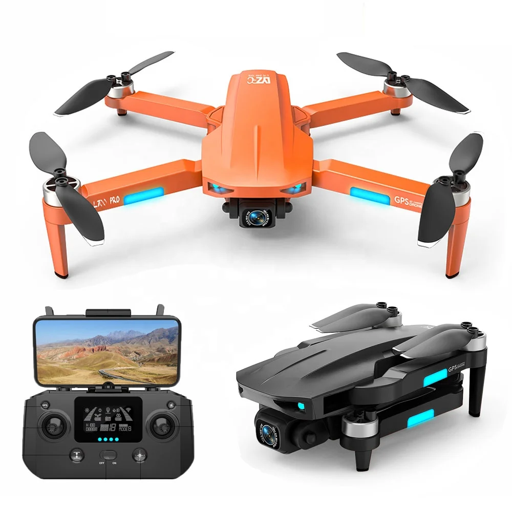 L900PRO brushless gps four-axis folding drone 4K high-definition aerial photography long-endurance remote control aircraft