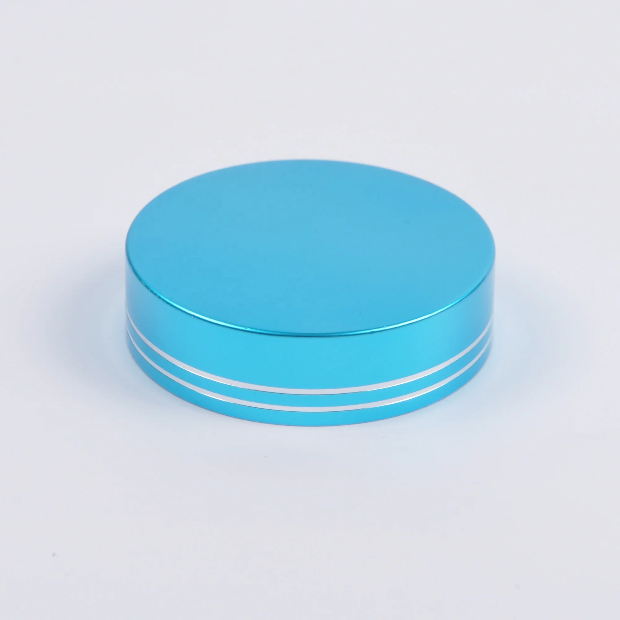 Chinese Wholesale Golden Color Aluminum Plastic Screw Cap For Cream Glass Jar