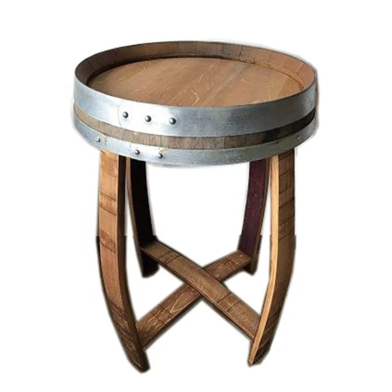 Oak barrel furniture wooden wine barrel table whiskey furniture