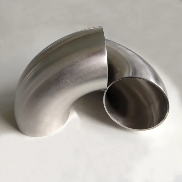 Stainless Steel Pipe bend, High Quality 90 Degree Elbow Short 3A SMS IDF BS Sanitary Pipe fitting