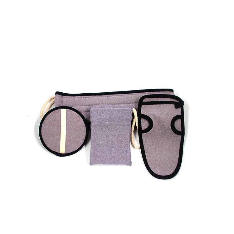 Экологичные Популярные Модные отшелушивающие перчатки для тела оптом