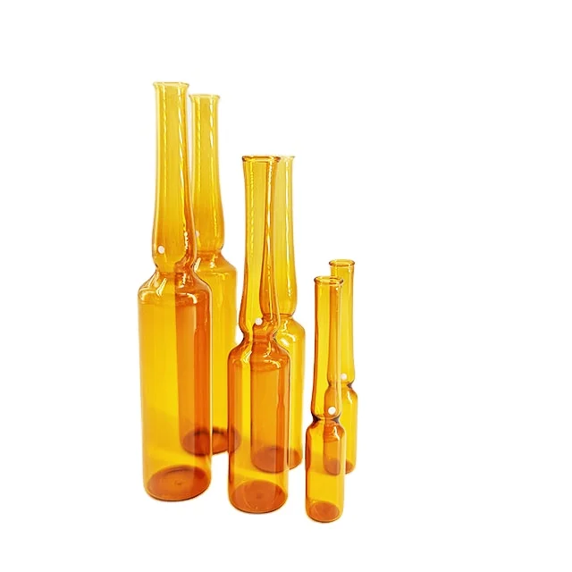 High quality medicines C-type empty glass ampoule 1ml 2ml 3ml 5ml 10ml ampoule glass bottle