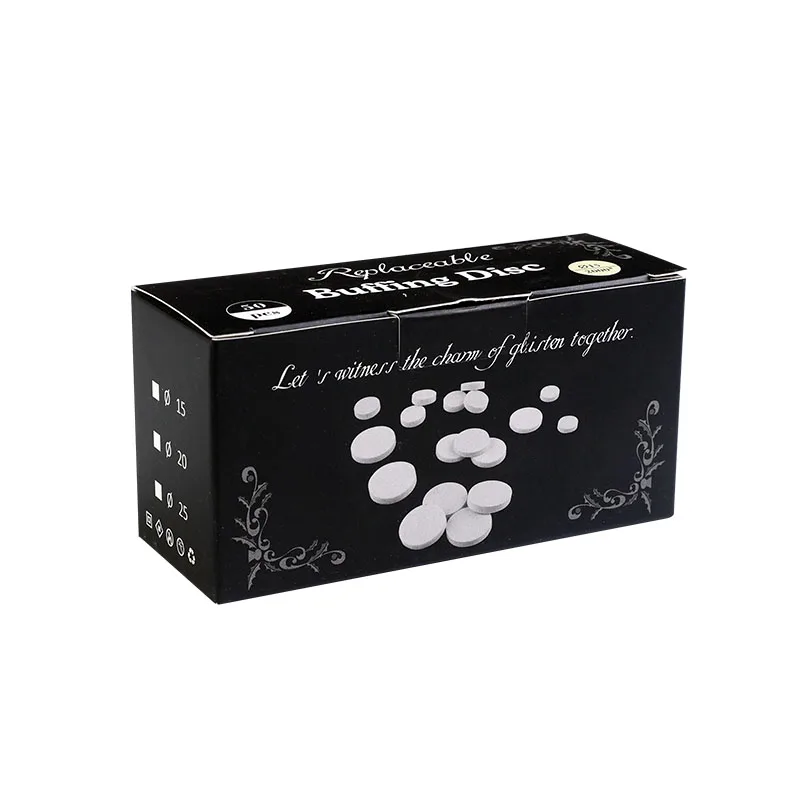 15 20 25mm Soft Polishing Grinding Milling Head Nail Art Drill Bit Block Tool Sponge Files Buffer