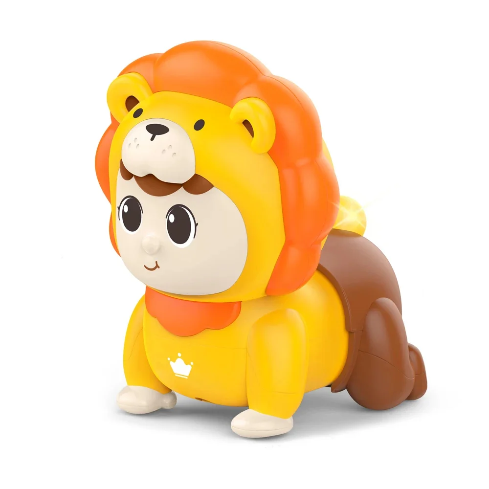 Baby & Toddler Toys Puzzle Electric Crawling Baby Doll Toy Musical Mini Doll Toys for Baby Age 18M+