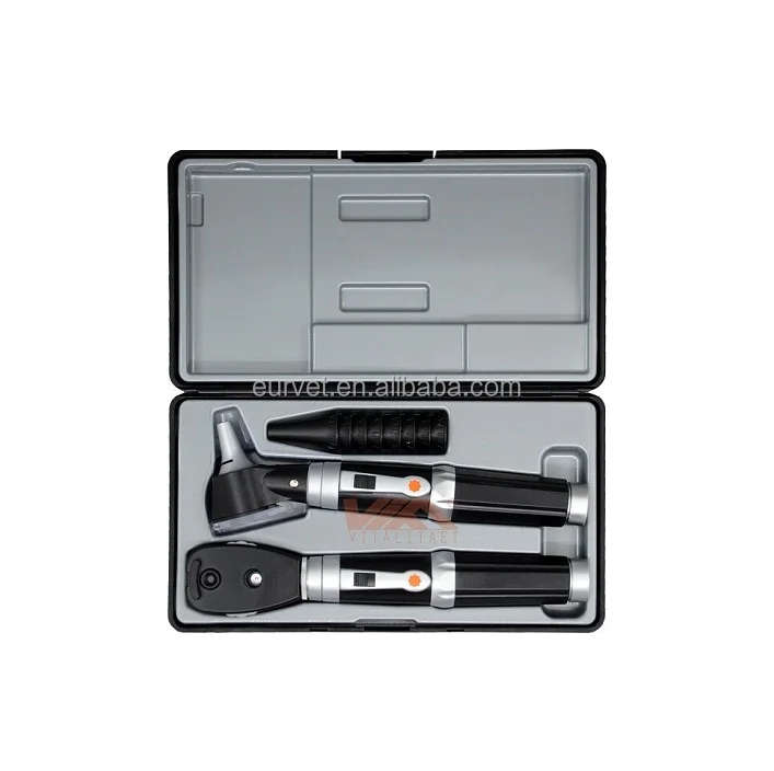 EUR VET 3X Amplify Digital Reusable Medical Veterinary Otoscope Set With Viewing Window & 4 Size Ear Speculums Price