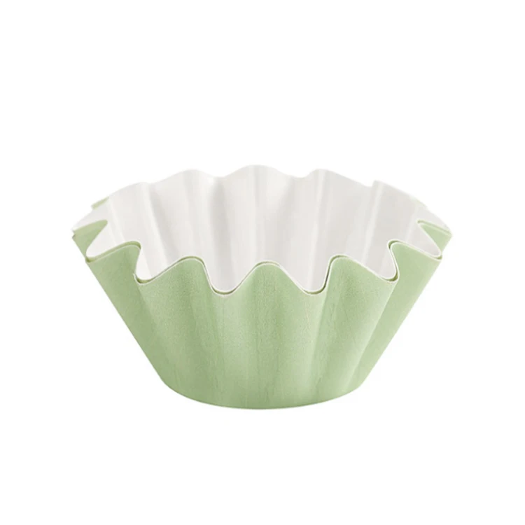 Hot Sale New Design PET Coated Paper Brioche Floret Cupcake Liners Baking Cupcake Cases
