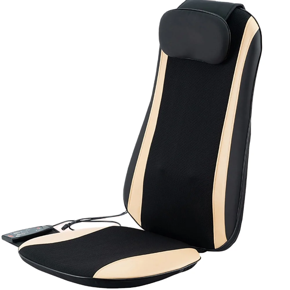 2020 New Kneading Massage Cushion Back Massager Cushion with Heating Air Compress Massage Chair car