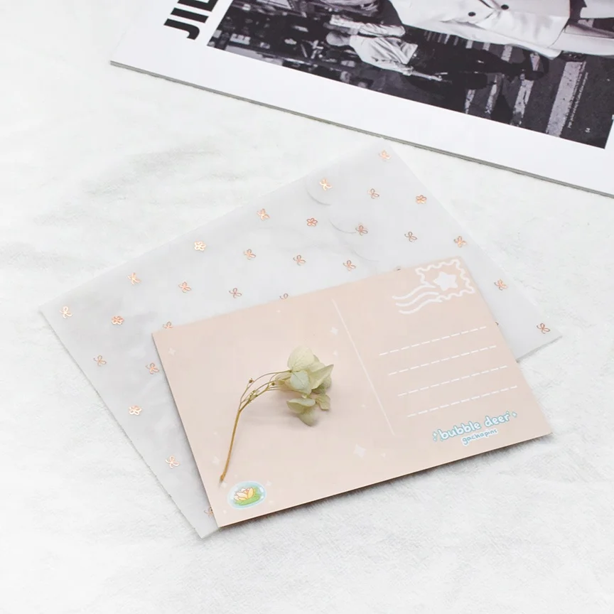 Premium Black Birthday Invitations Post Handmade Paper Greeting Card