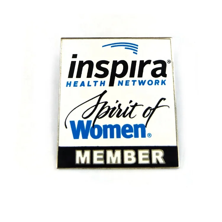 Бесплатный образец, логотип на заказ, жесткая мягкая эмалированная металлическая шелкография, булавка для лацкана, прямоугольные значки с буквами