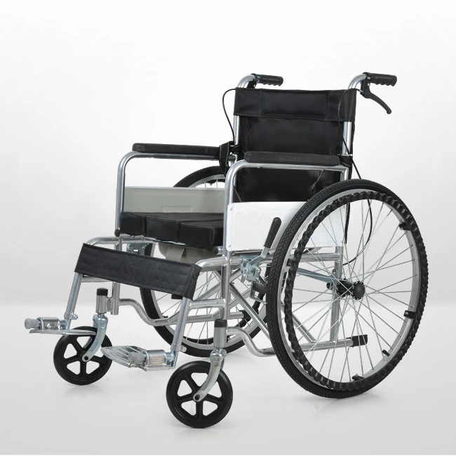 Multifunctional Transport lightweight Commode Wheel Chair Manual Wheelchair price