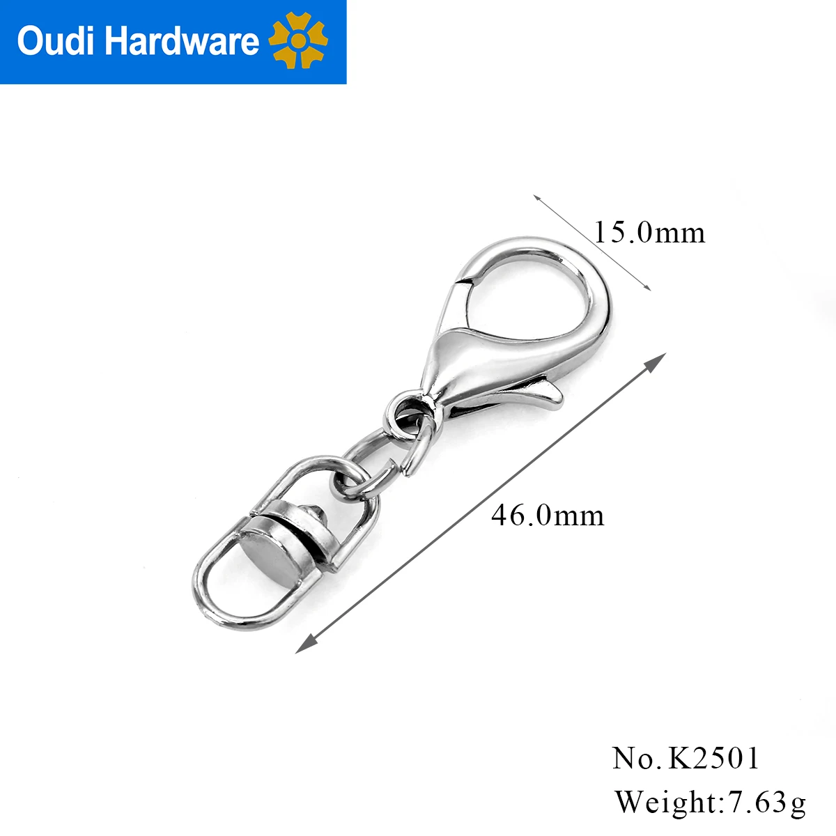 Factory Supply Key Chain Accessories Metal O Ring Custom Split Key Chain Ring With Logo Round Metal Key Ring For Keychain