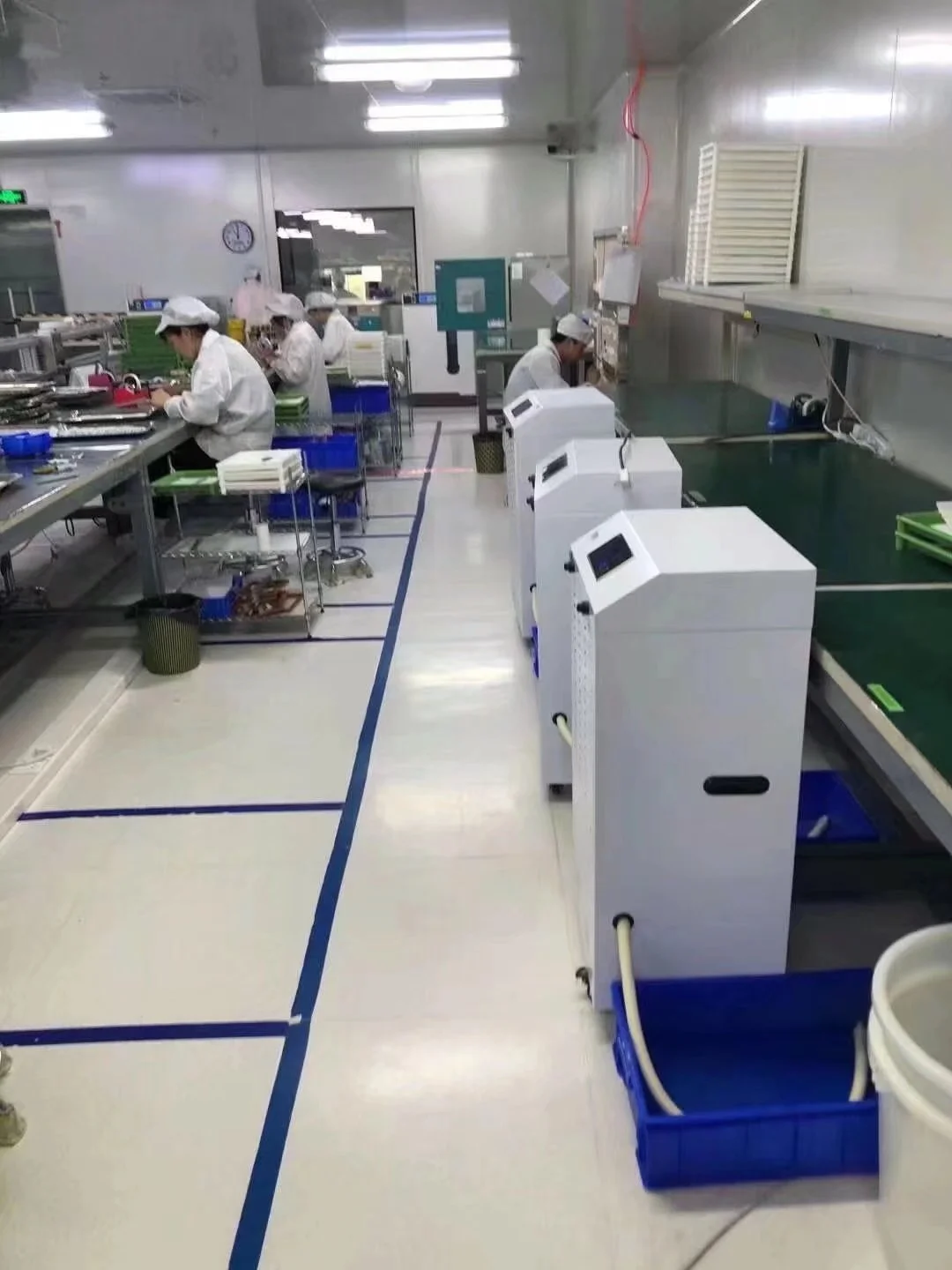 Industrial Refrigerative Dehumidifier 60hz 90 Liters Per Day for Warehouse