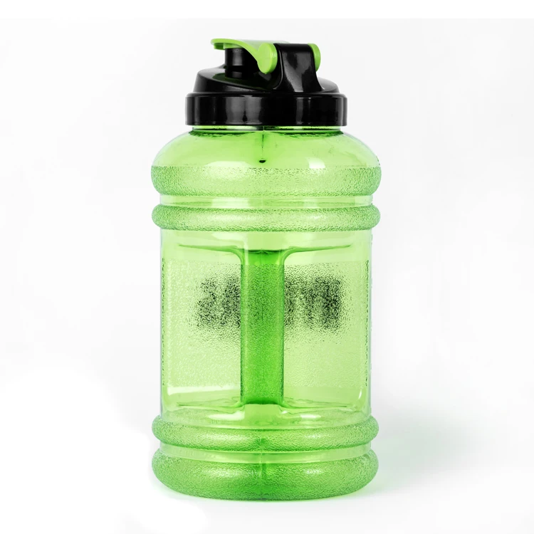 1L- 3.78L Big capacity water jug clear plastic drinking water bottle with handle